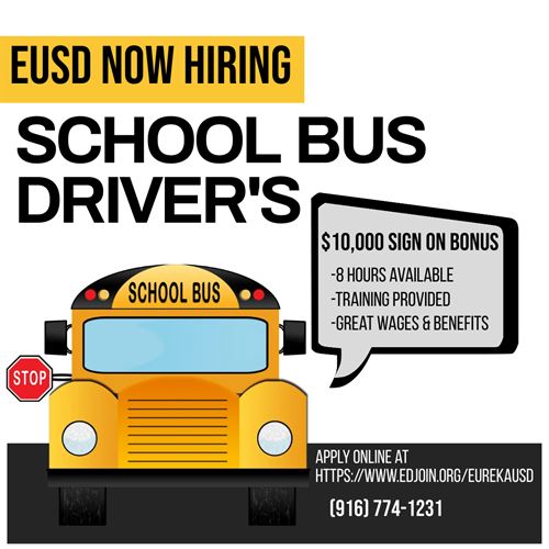 EUSD Now Hiring